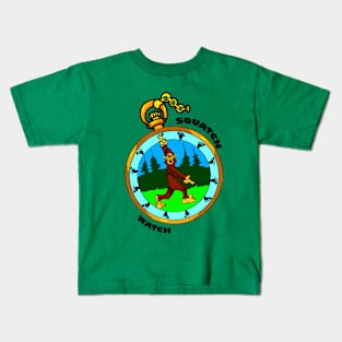 Squatch Watch Kids T-Shirt